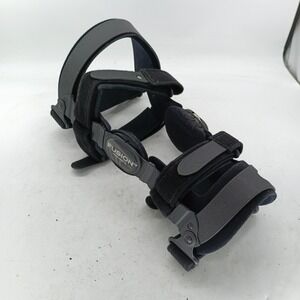 Breg Fusion Womens OA Right Knee Brace Hinged Offloader Black Gray Large Est a15